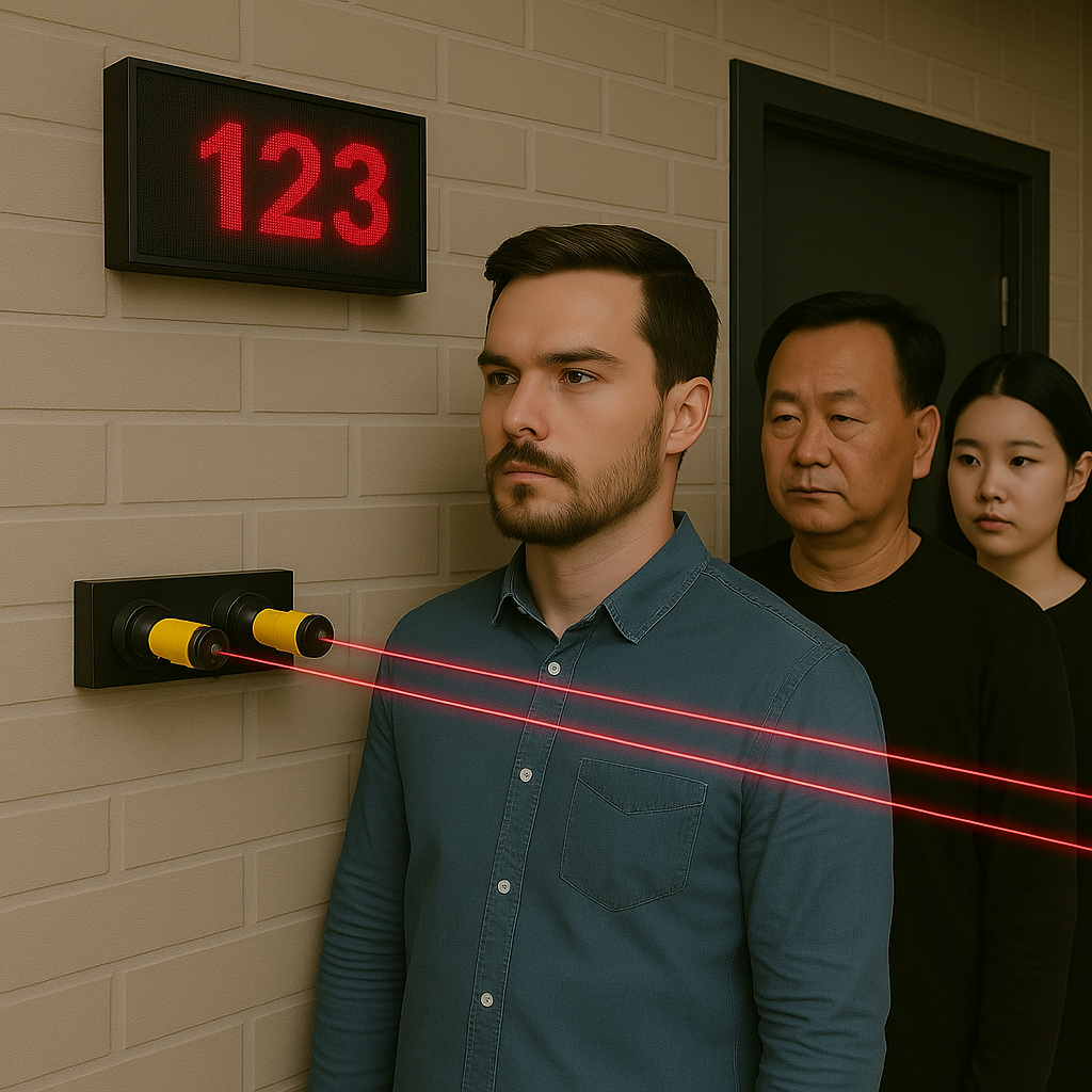 Bi-Directional Visitor Counter