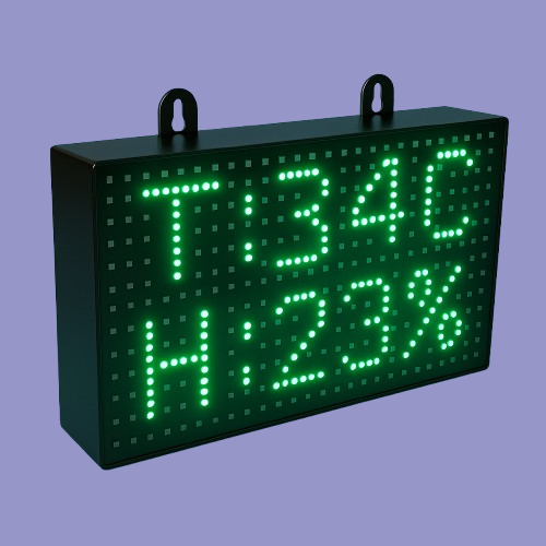 Digital P10 LED Temperature Display Monitor - Image 3