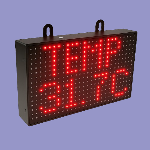 Digital P10 LED Temperature Display Monitor