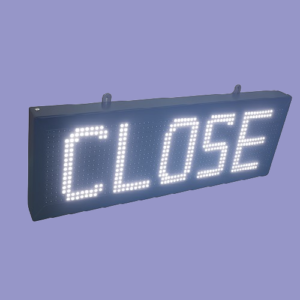 LED Open Close Board for Business, 64 cm x 16 cm