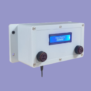 Bidirectional Visitor Counter with LCD Display