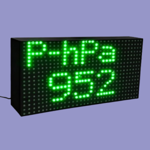 Air Pressure Monitor Display