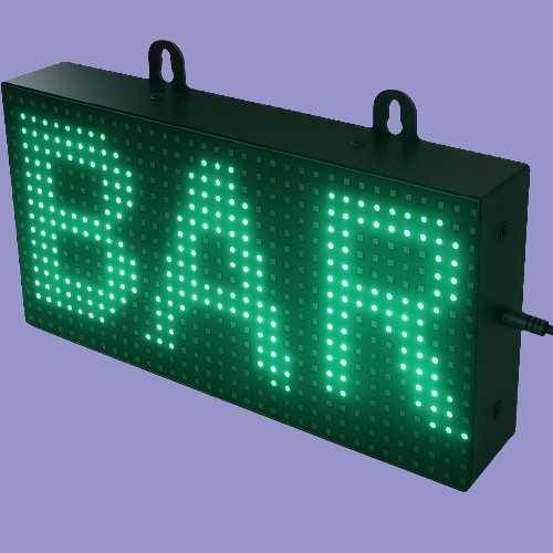 LED BAR Sign Display Board 32 x 16 x 5 cm - Image 2