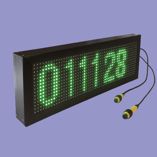 Bidirectional Visitor Counter with LED Display, 6-Digit - Image 5