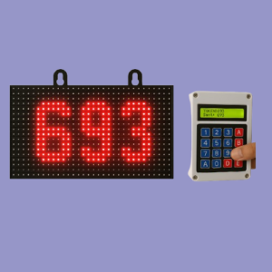 LED Token Display Board with Wireless Remote