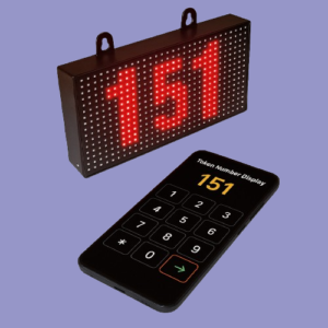 LED Token Display with Mobile App