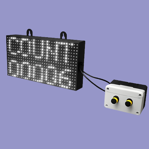 Digital Bidirectional Visitor Counter with P10 LED Display, 5-Digit Counter - Image 6