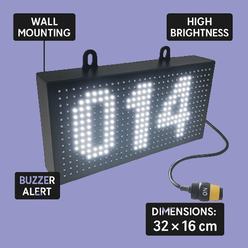 Digital Visitor Counter with LED Display - Image 2