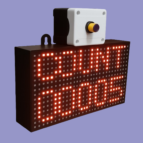 Digital Visitor Counter with P10 LED Display - Image 2