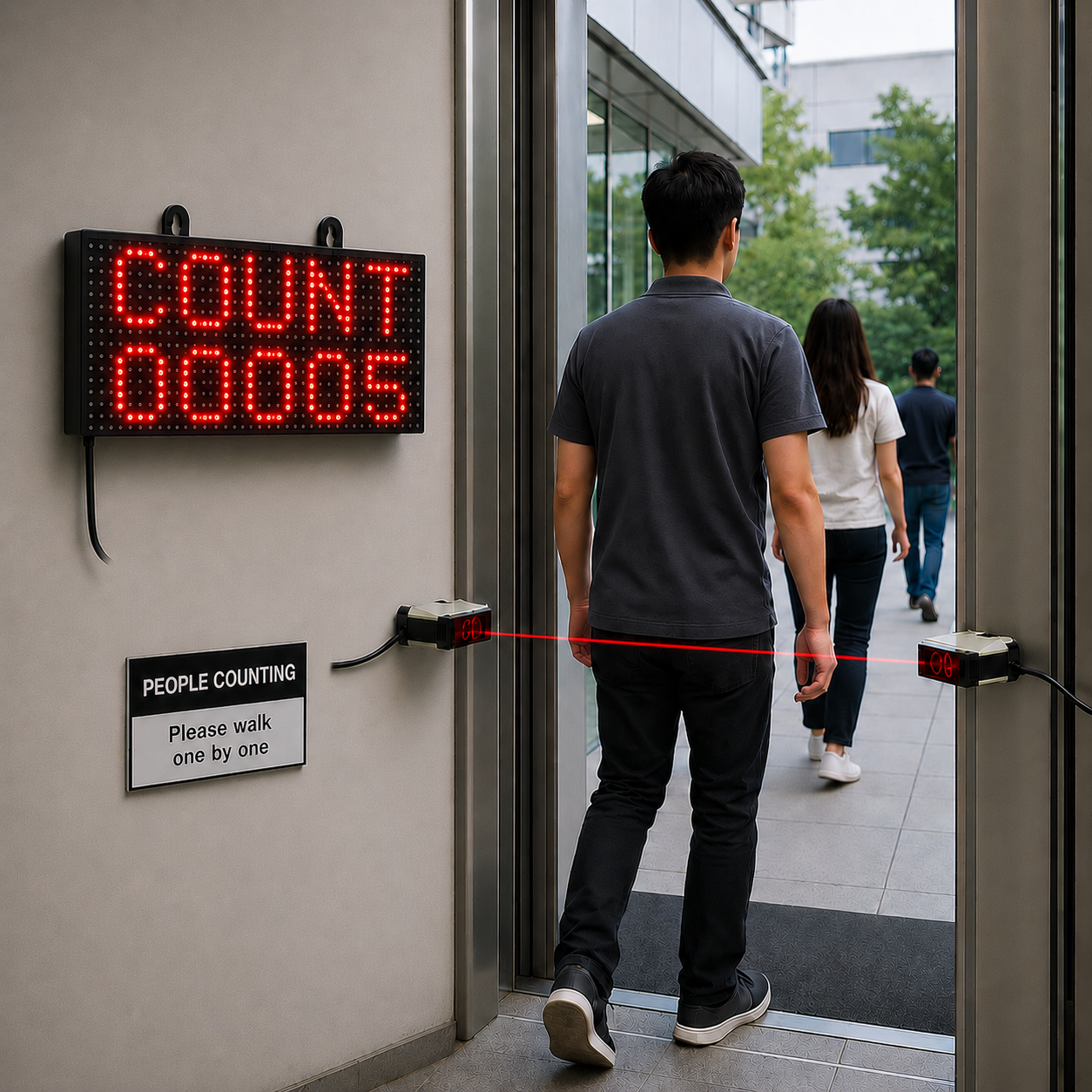 Bidirectional Visitor Counter (15ft) - Image 3